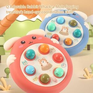 HANDHELD RABBIT WHACK A MOLE TOY